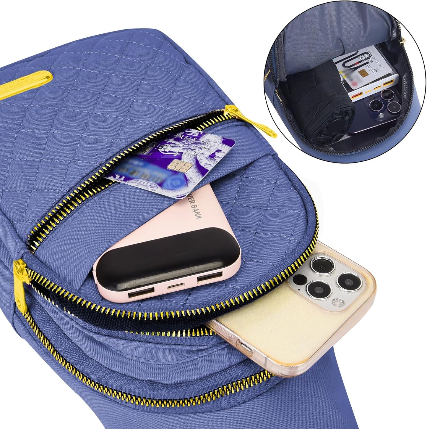 Small Sling Bag For Women Men Casual Crossbody Sling Backpack