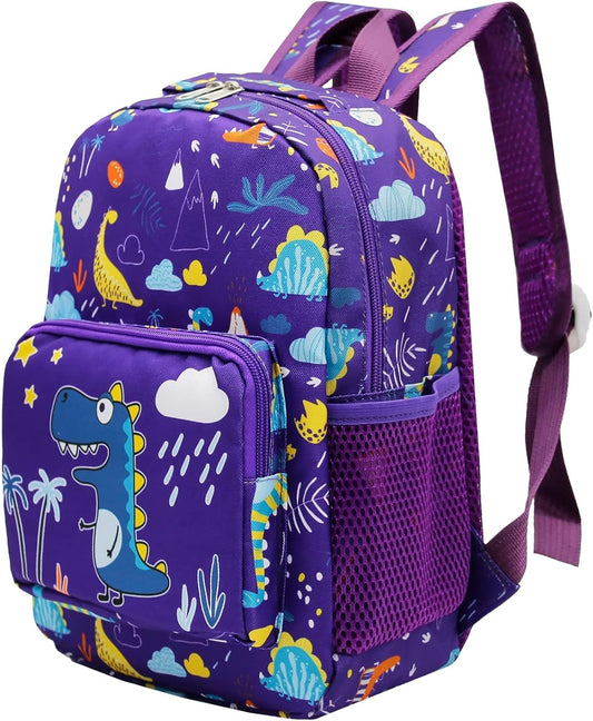 POWOFUN13 inch Kids Toddler Preschool Travel Backpack Cute Cartoon Backpack For Girls Boys Baby