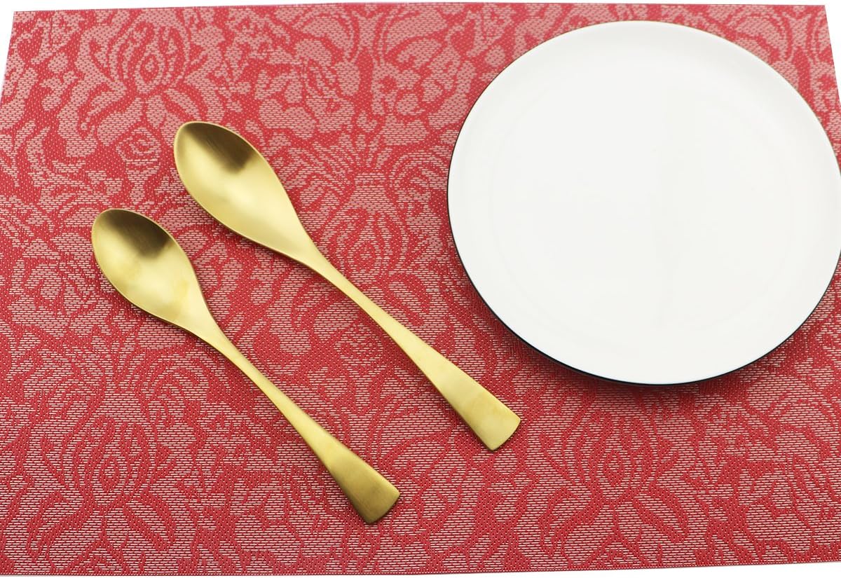 24-Piece Flatware Set,Extra Thick Heavy Duty - 18/10 Stainless Steel Cutlery Sets,High Matte Gold Finish Silverware Flatware Sets Service for 4, Use for Home,Kitchen Utensil Sets