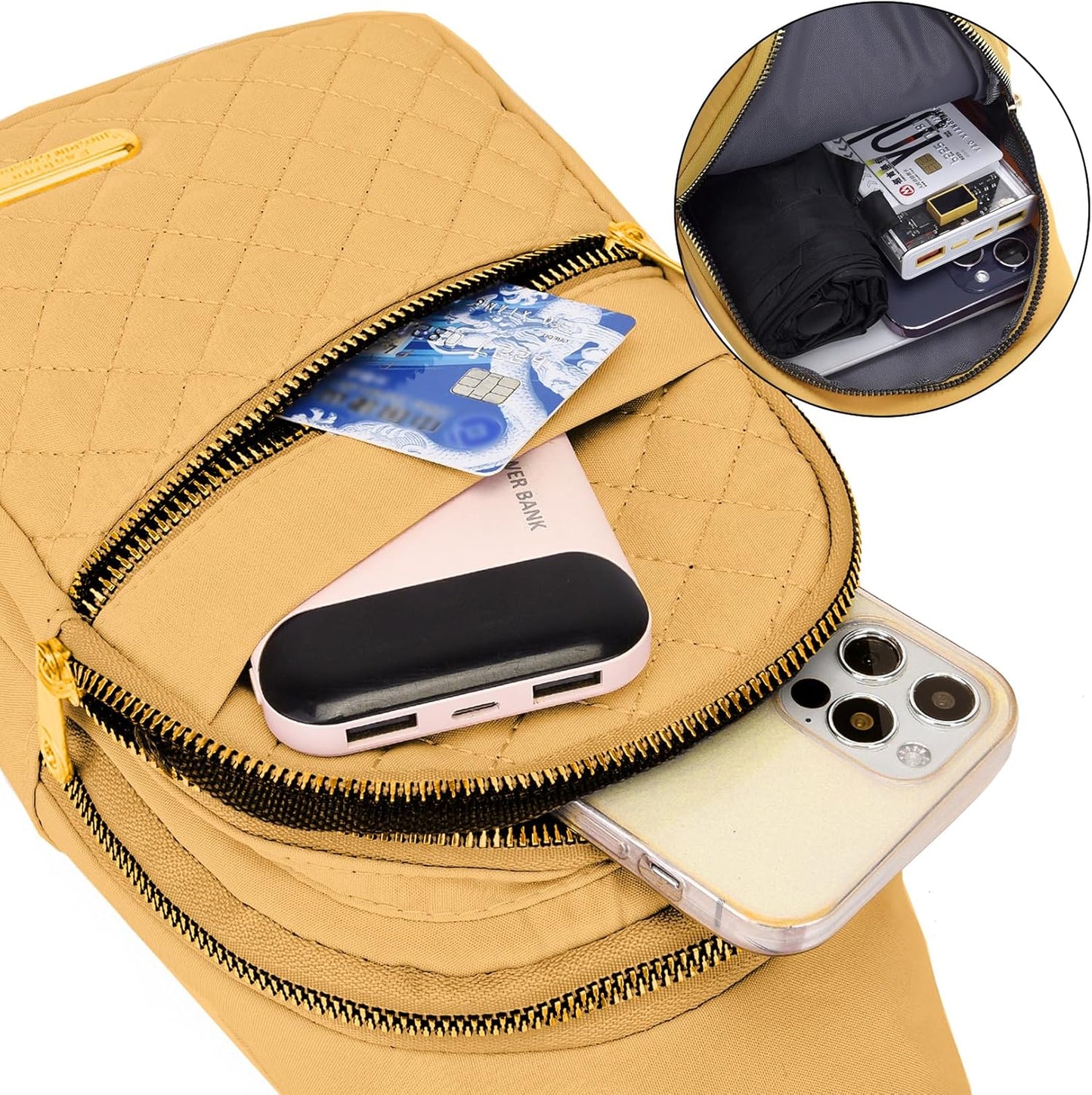 Small Sling Bag For Women Men Casual Crossbody Sling Backpack