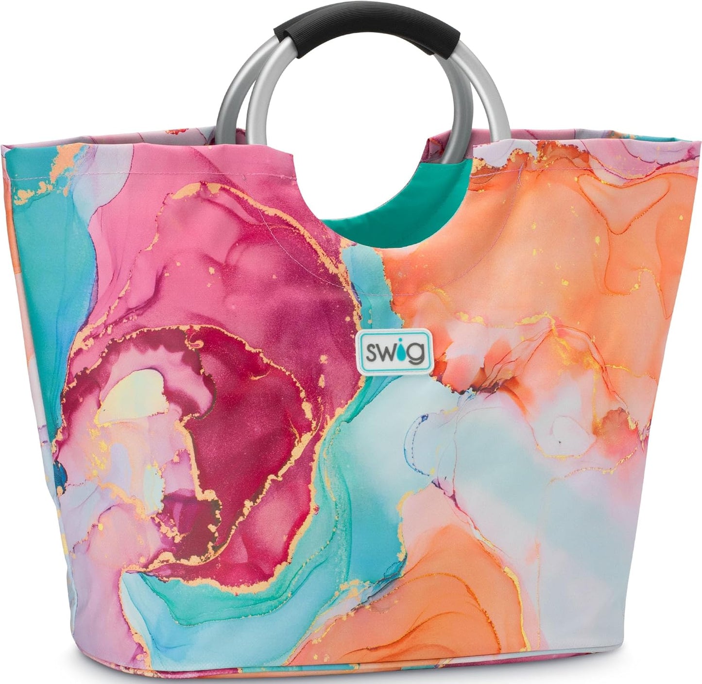 Swig Life Loopi Tote Bag, Large, Lightweight, Waterproof Beach and Utility Bag