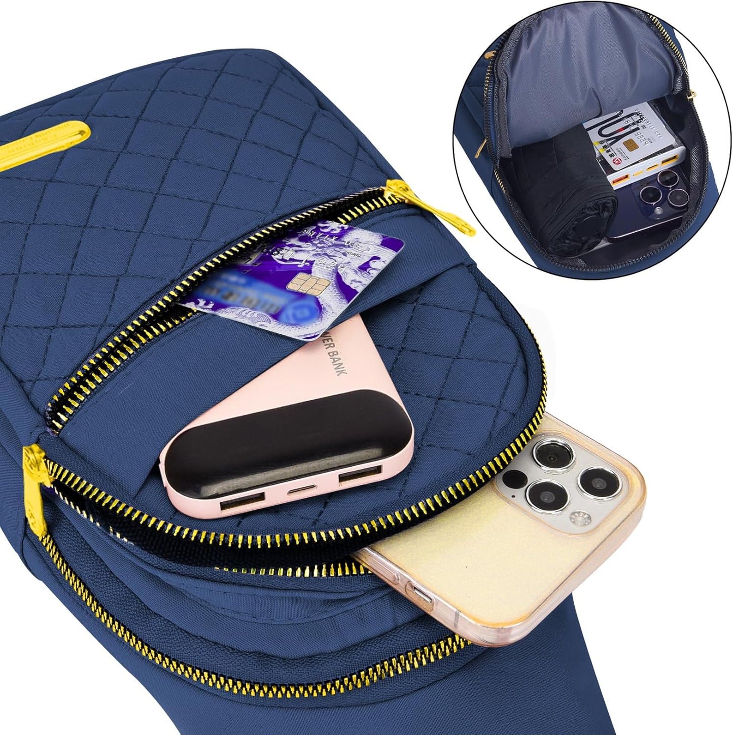 Small Sling Bag For Women Men Casual Crossbody Sling Backpack