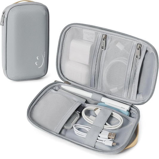 Travelkin Travel Cord Organizer, Small Electronic Organizer Travel Case, Cable Organizer Bag For Cords,Chargers Phone, Sd Card,Usbs