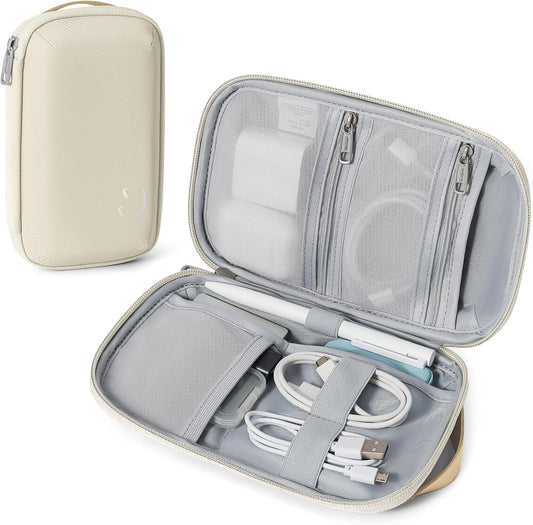 Travelkin Travel Cord Organizer, Small Electronic Organizer Travel Case, Cable Organizer Bag For Cords,Chargers Phone, Sd Card,Usbs
