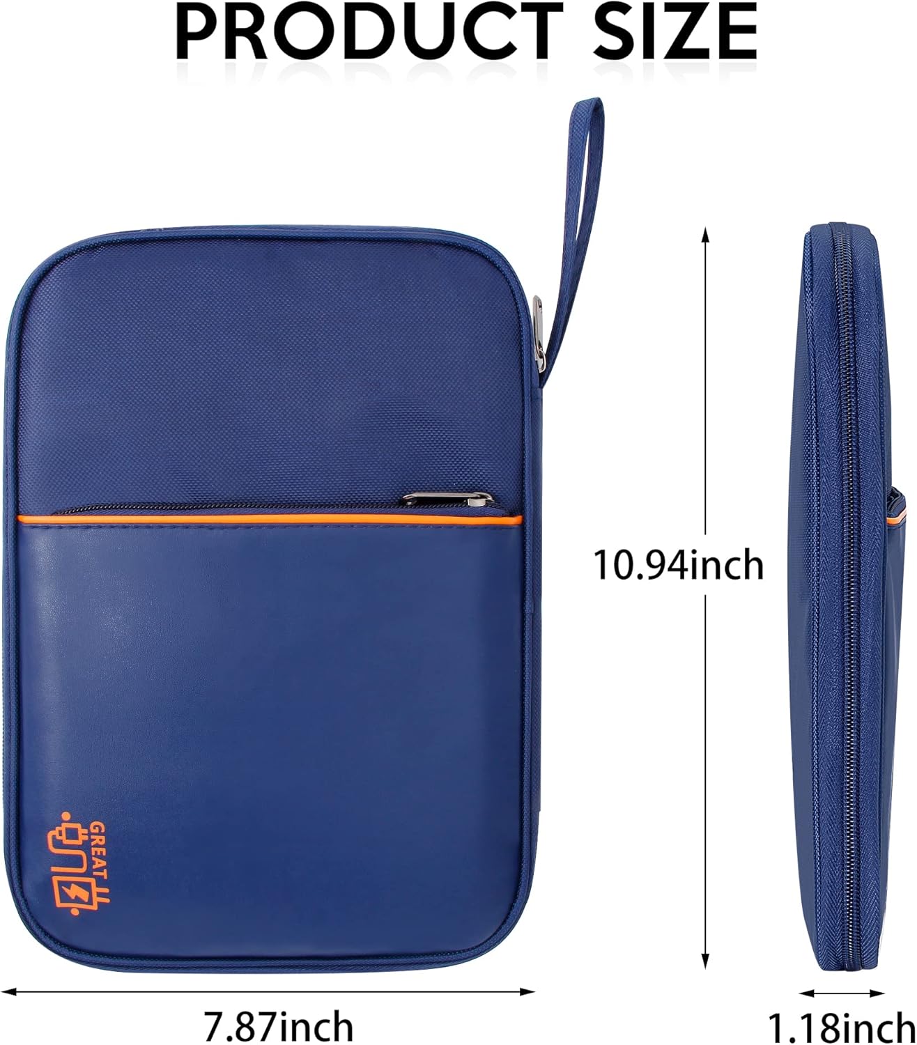 SELLYFELLY Electronics Organizer Travel Cord Organizer Case Compact Electronics Accessories Bag for Cable, Cord, Charger, Phone, Hard Drive