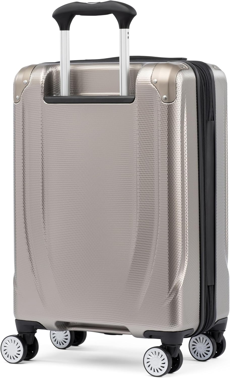 Travelpro Pathways 3 Hardside Expandable Luggage, 8 Spinner Wheels, Lightweight Hard Shell Suitcase 3 Piece Set (21/25/28), Champagne