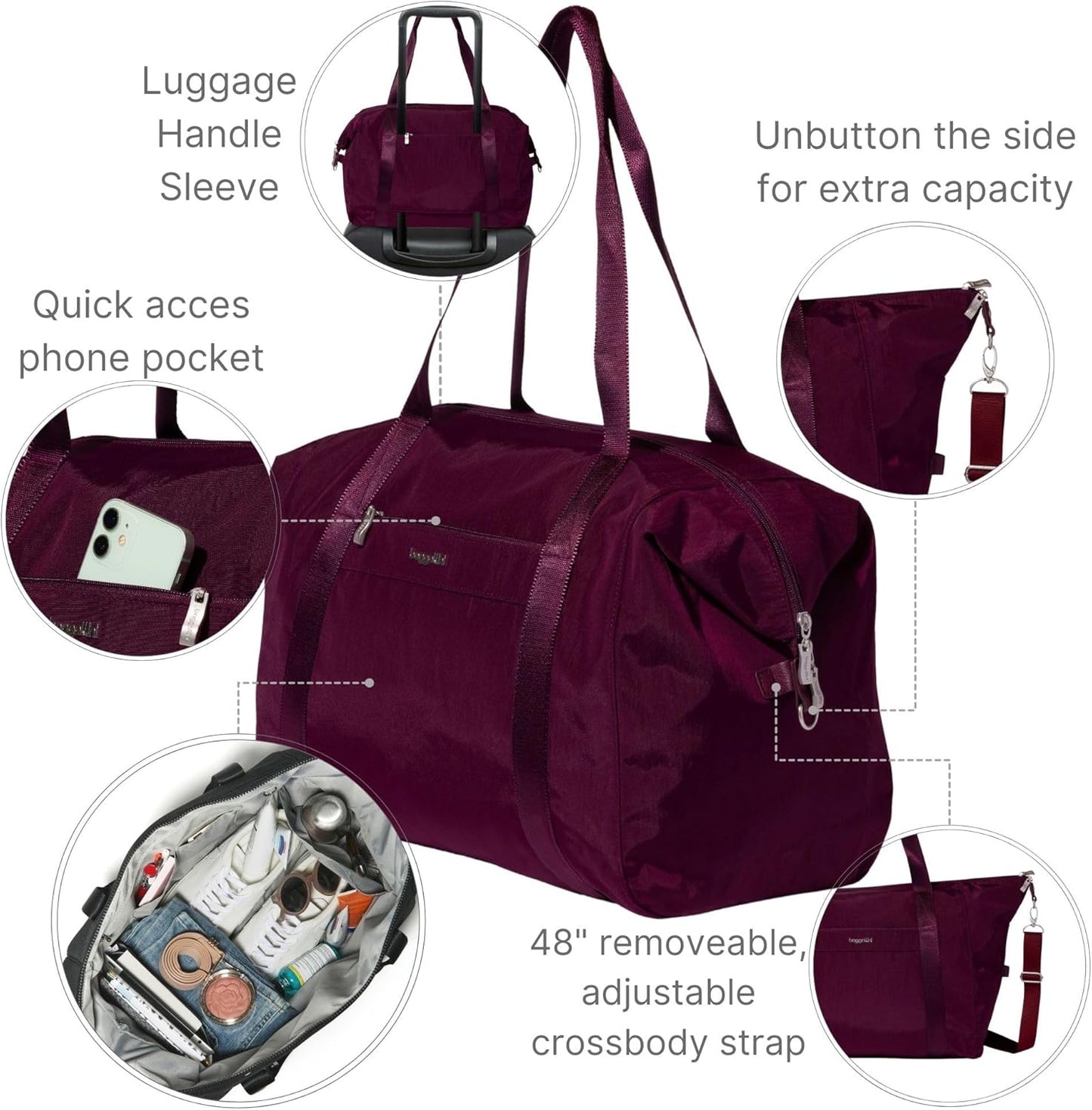 Baggallini Women's Day Large Duffel