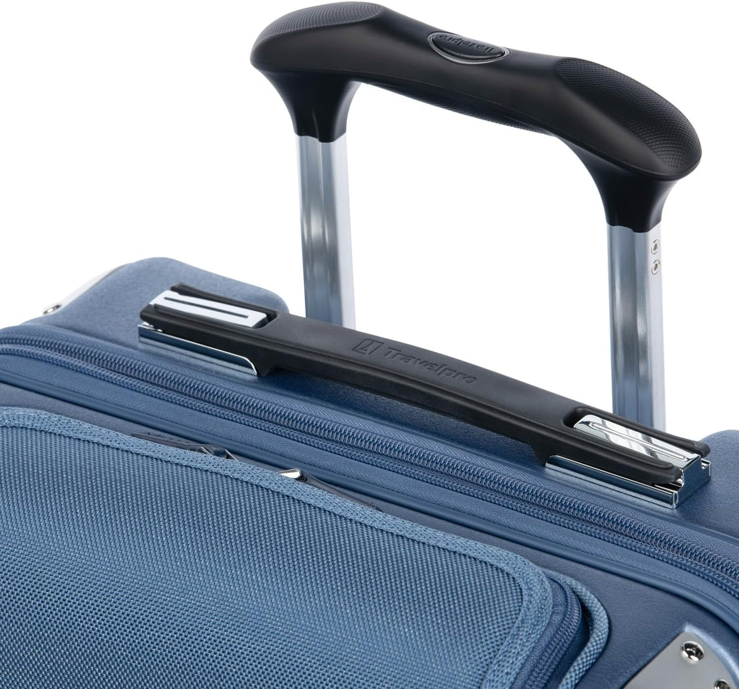 Travelpro Platinum Elite Hardside Expandable Carry on Luggage, 8 Wheel Spinner, TSA Lock, Hard Shell Polycarbonate Suitcase, Dark Sky Blue, Carry on Laptop Pocket 21-Inch