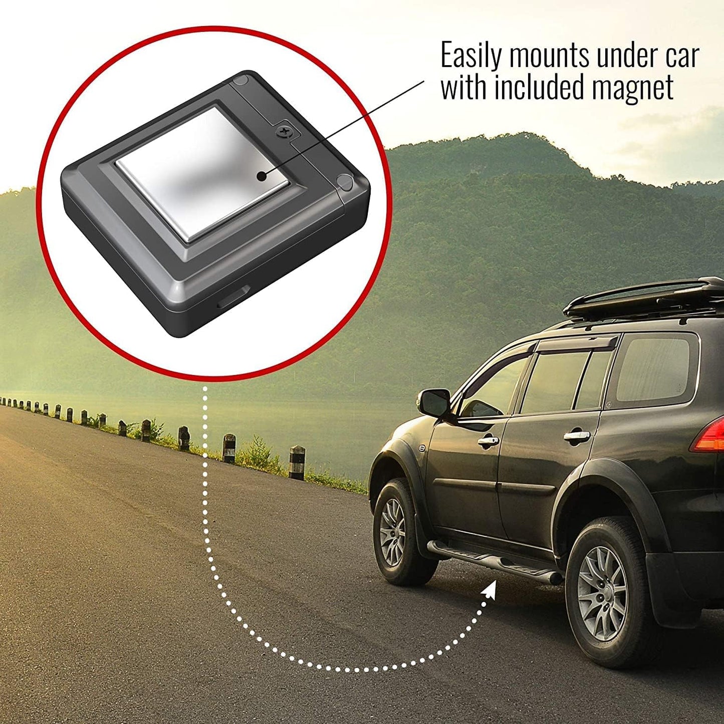 Tracki GPS Tracker for Vehicles, Car, Kids, Assets. Subscription Needed 4G LTE GPS Tracking Device. Unlimited Distance, US & Worldwide. Small Portable Real time Mini Magnetic