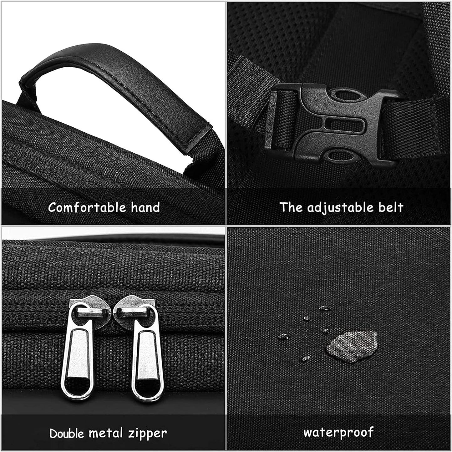 MOSISO Camera Backpack,DSLR/SLR/Mirrorless Photography Waterproof 17.3 inch Camera Bag with Front Hard Shell&Laptop Compartment&Tripod Holder&Rain Cover Compatible with Canon/Nikon/Sony, Space Gray