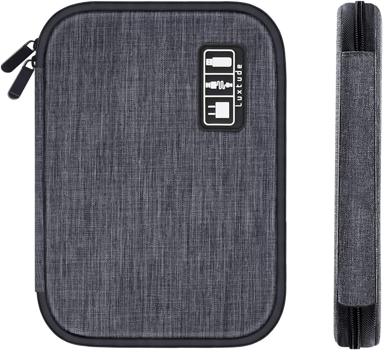 Luxtude Cord Organizer Bag, Travel Cable Organizer Bag, Electronic Organizer Travel Case for Chargers and Cords, Tech Bag & Charger Case, Flying Essentials for Electronics Items/USB,etc