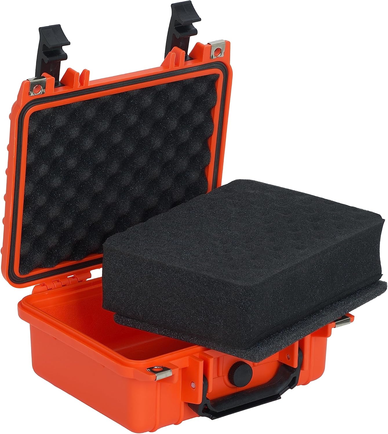 MEIJIA Portable All Weather IP67 Waterproof Protective Case,Hard Camera Case,Dry Case with Customizable Foam,Fit Use Of Drones,Camera,Equipments,10.62 x9.68x4.87inches