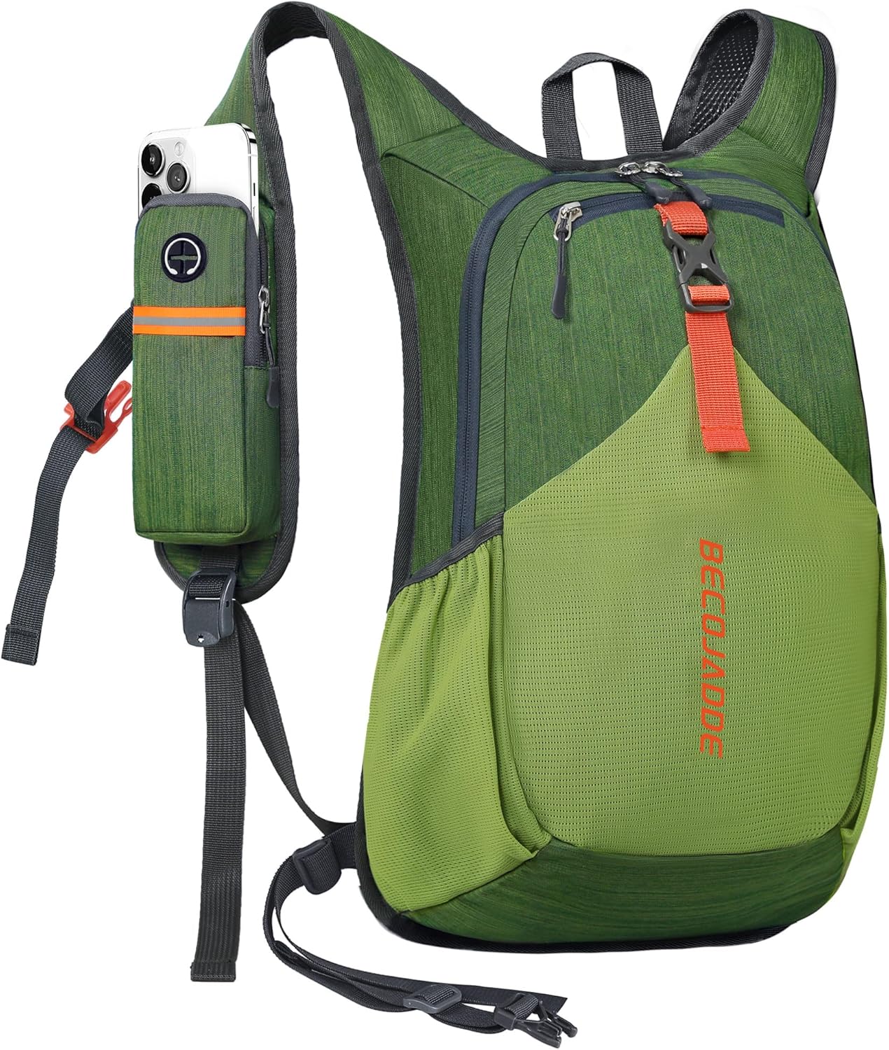 20L Small Hiking Backpack for Men Women Foldable Packable Back Pack Ultralight Hiking Daypack for Travel Camping Outdoor, Olive Green