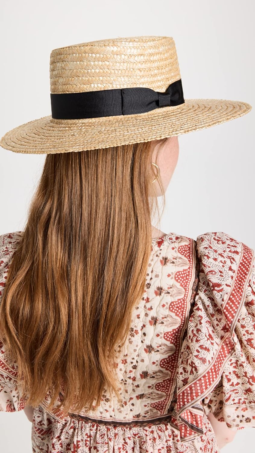 Lack of Color Women's Spencer Straw Boater Hat