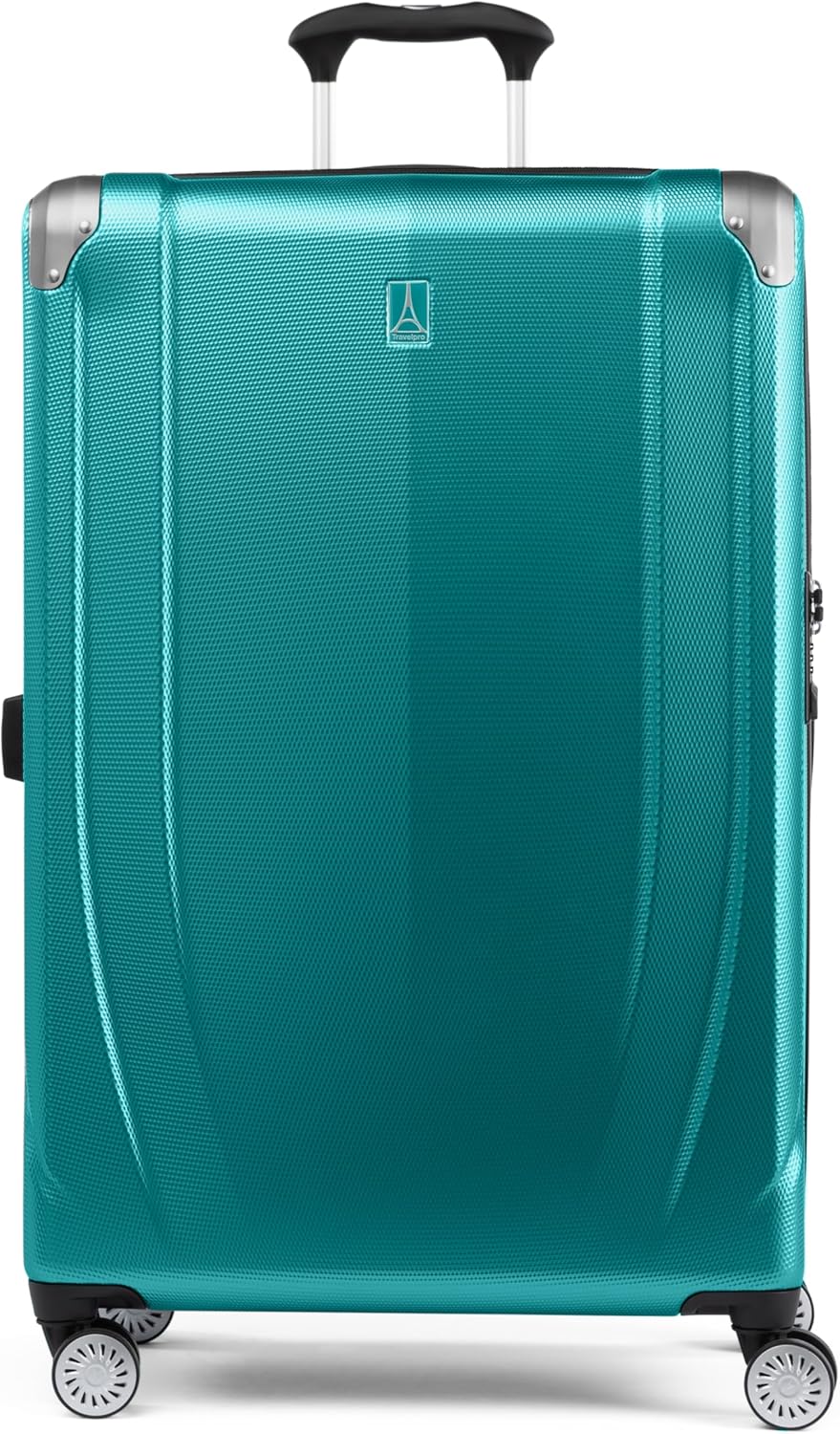 Travelpro Pathways 3 Hardside Expandable Luggage, 8 Spinner Wheels, Lightweight Hard Shell Suitcase, Checked Large 28 Inch, Kayak