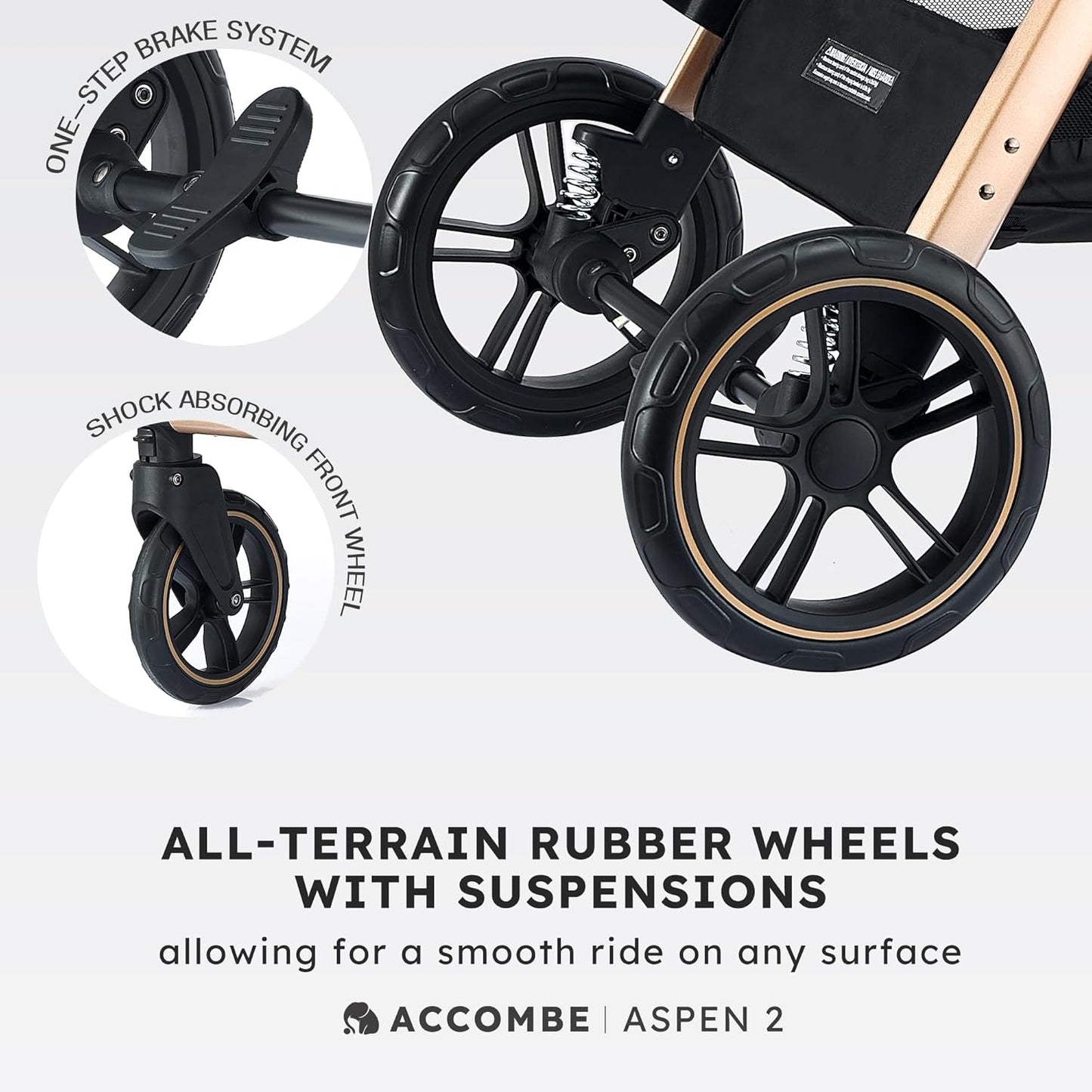 2 in 1 Baby Stroller, Convertible Bassinet Pushchair for Infants and Newborns 0-36 Months