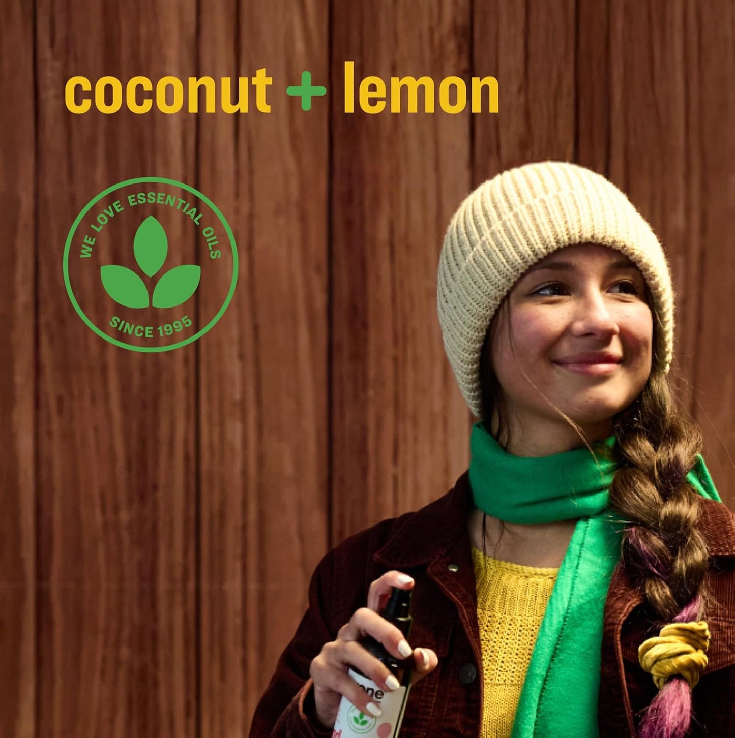 Everyone Hand Sanitizer Spray, 2 Ounce (Pack of 6), Coconut and Lemon, Made with Sugarcane Derived Alcohol with Essential Oils, 99% Effective Against Germs and TSA friendly