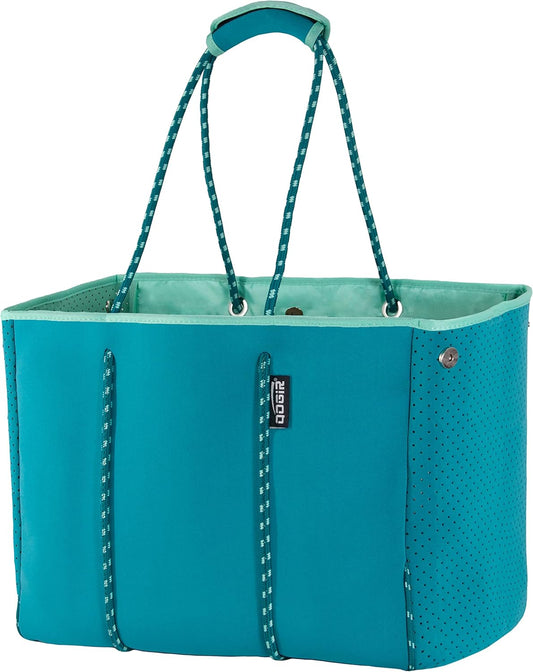 QOGiR Neoprene Multipurpose Beach Bag Tote with Inner Zipper Pocket … … … …