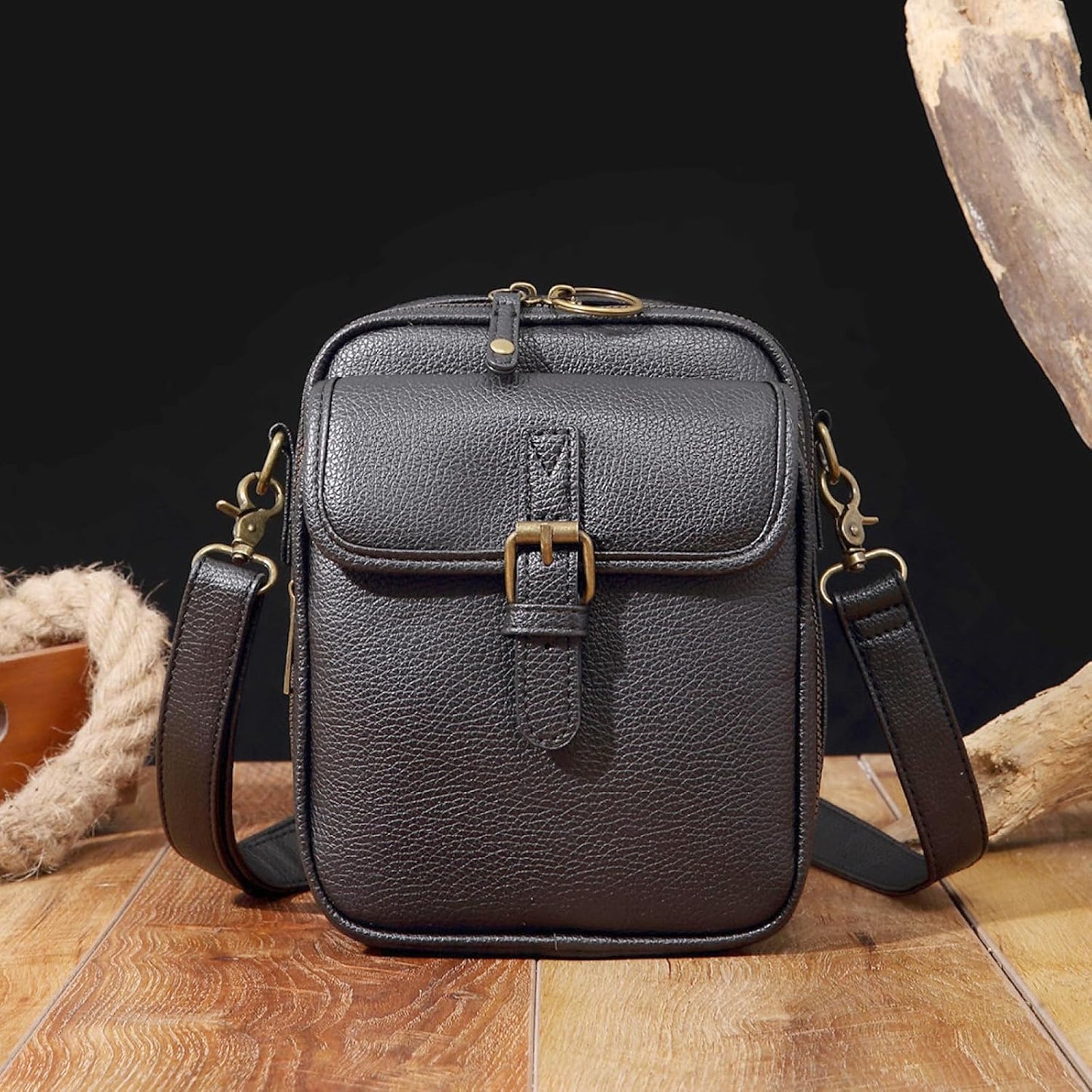 1060 Leather Crossbody Bags for Women Anti-Theft Vegan Purse with Card Slots, Travel Shoulder Bag, Waterproof Crossbody Purse