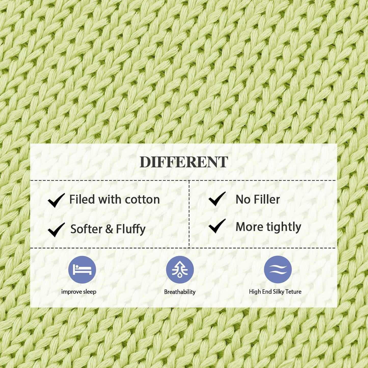 L'AGRATY Knitted Weighted Blanket - 60"x80" 15lbs Cooling Chunky Knit Heavy Blanket for Adults Braided Crochet Throw Thick Cable Yarn Knit Decorative No Beads Evenly Weighted Machine Washable