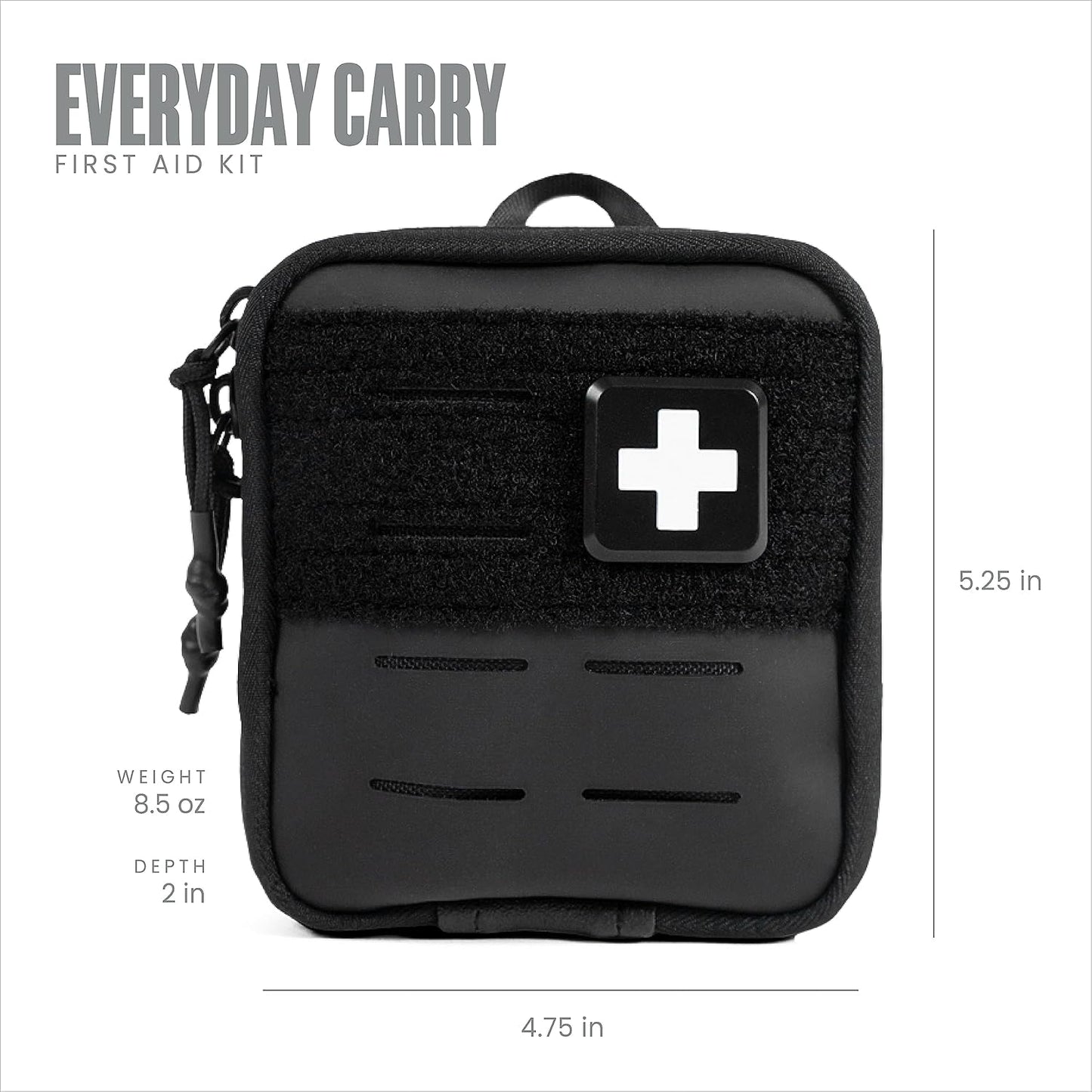 My Medic - Everyday Carry Pro Kit - Black, Life Saving, Portable Trauma Kit