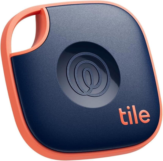 Tile by Life360 Mate - Bluetooth Tracker, Keys Finder and Item Locator for Keys, Bags and More. Phone Finder. Both iOS and Android Compatible. 1-Pack (Navy Blaze)