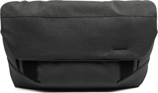 Peak Design Field Pouch V2, Black, 2-in-1 Organizer and Sling Bag, Adjustable Shoulder Strap and Integrated Belt Loops, Weatherproof Nylon Canvas, Organizer Pouch or Carry Bag for Men and Women