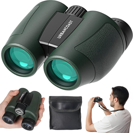 12x32 Compact Binoculars for Adults and Kids - High Powered Lightweight Small Binoculars with Large View - Super Bright Waterproof Binocular for Bird Watching Travel Cruise Ship Hiking Sports Concert