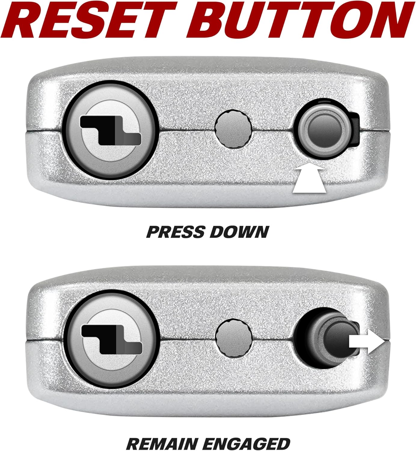 BV TSA Accepted Luggage Travel Lock, Set-Your-Own Combination Lock for School Gym Locker, Luggage Suitcase Baggage Locks, Filing Cabinets, Toolbox, Case (Silver, 2 Pack)