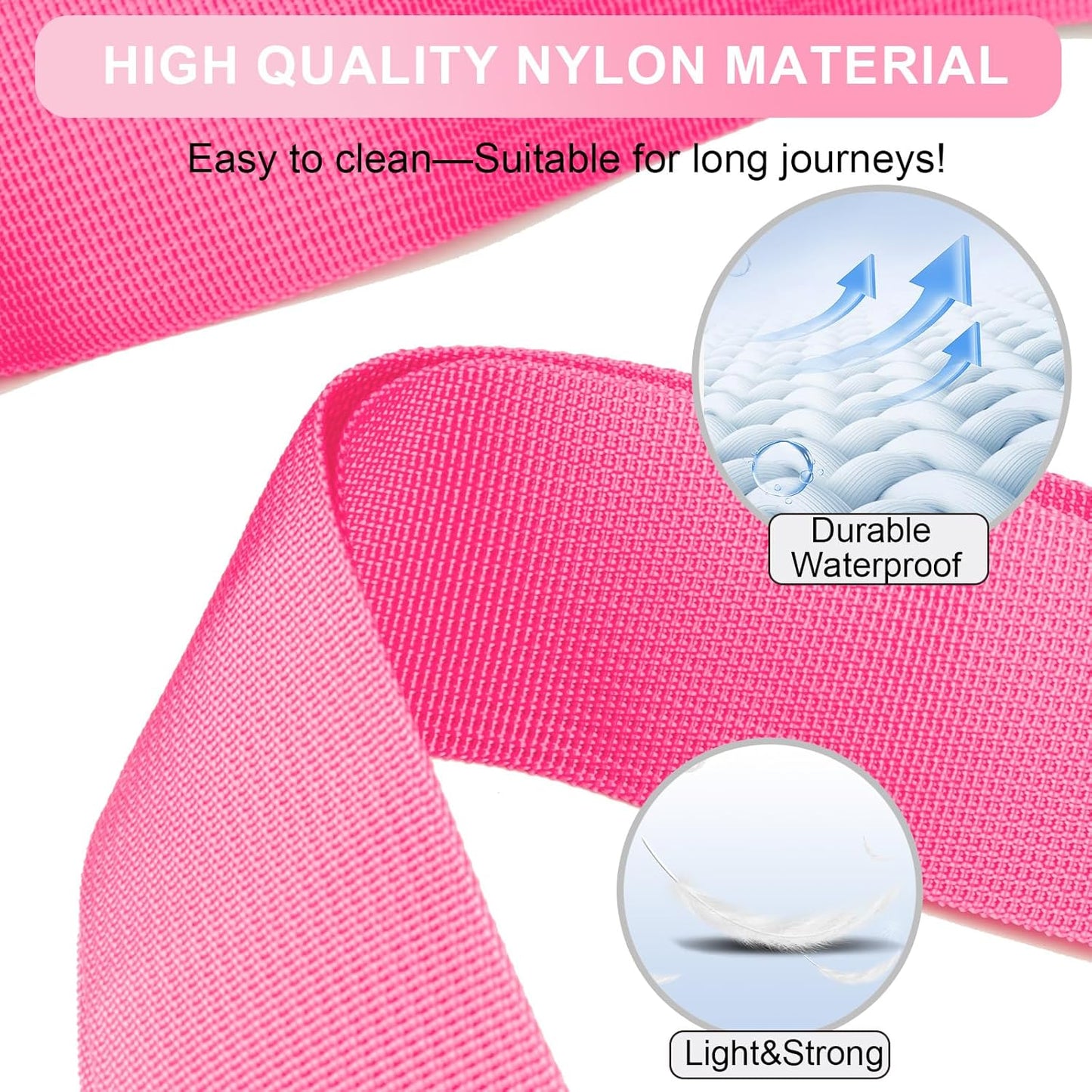 Luggage Straps for Suitcases TSA Approved, Travel Belt Suitcase Belt, Suitcase Straps TSA Approved, Luggage Belt Strap TSA Approved, Travel Straps for Luggage, Luggage Band Bag Straps, Pink