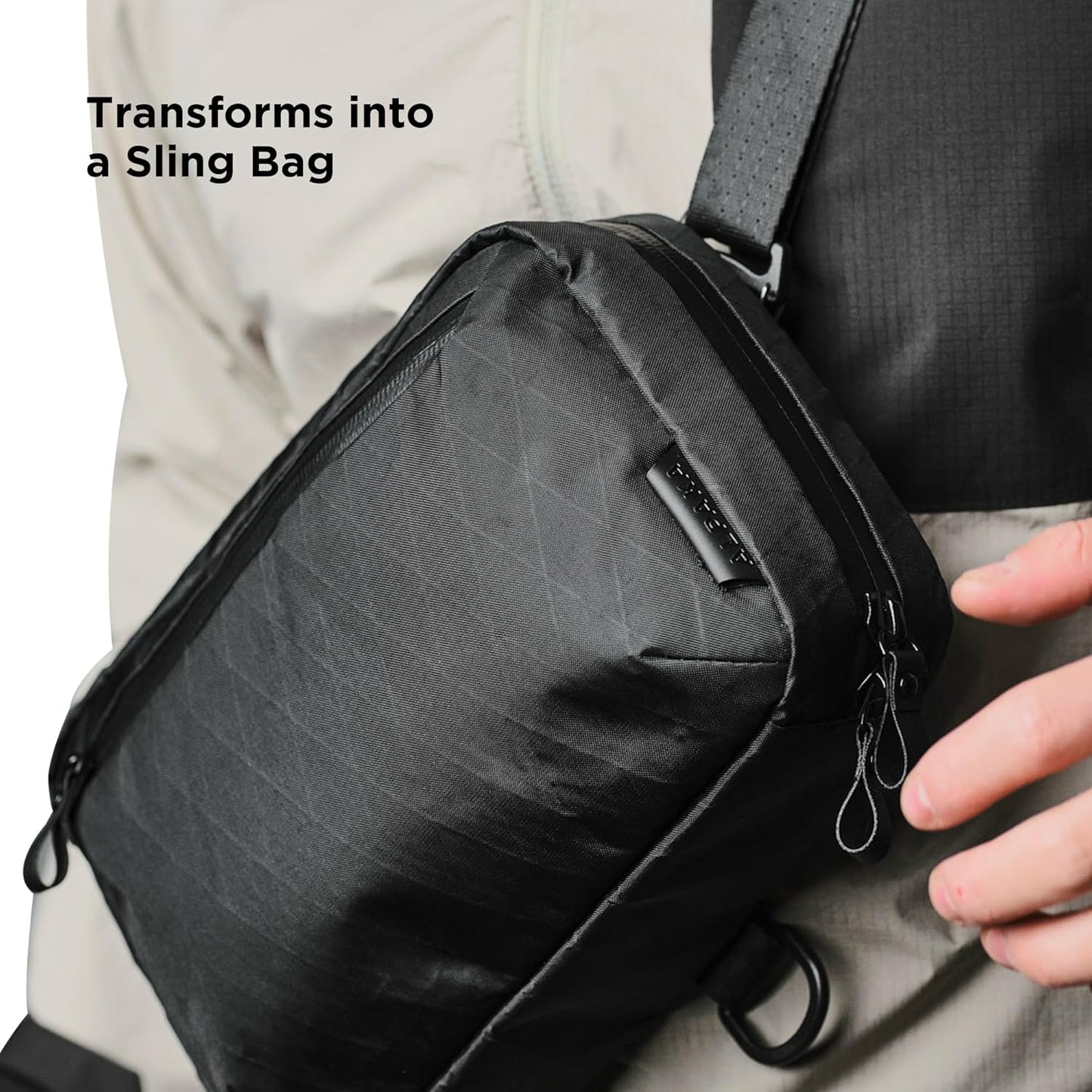 ALPAKA Elements Tech Case - Travel Organizer Pouch for Electronics, Cables, EDC with Weatherproof Fabrics, YKK Zippers