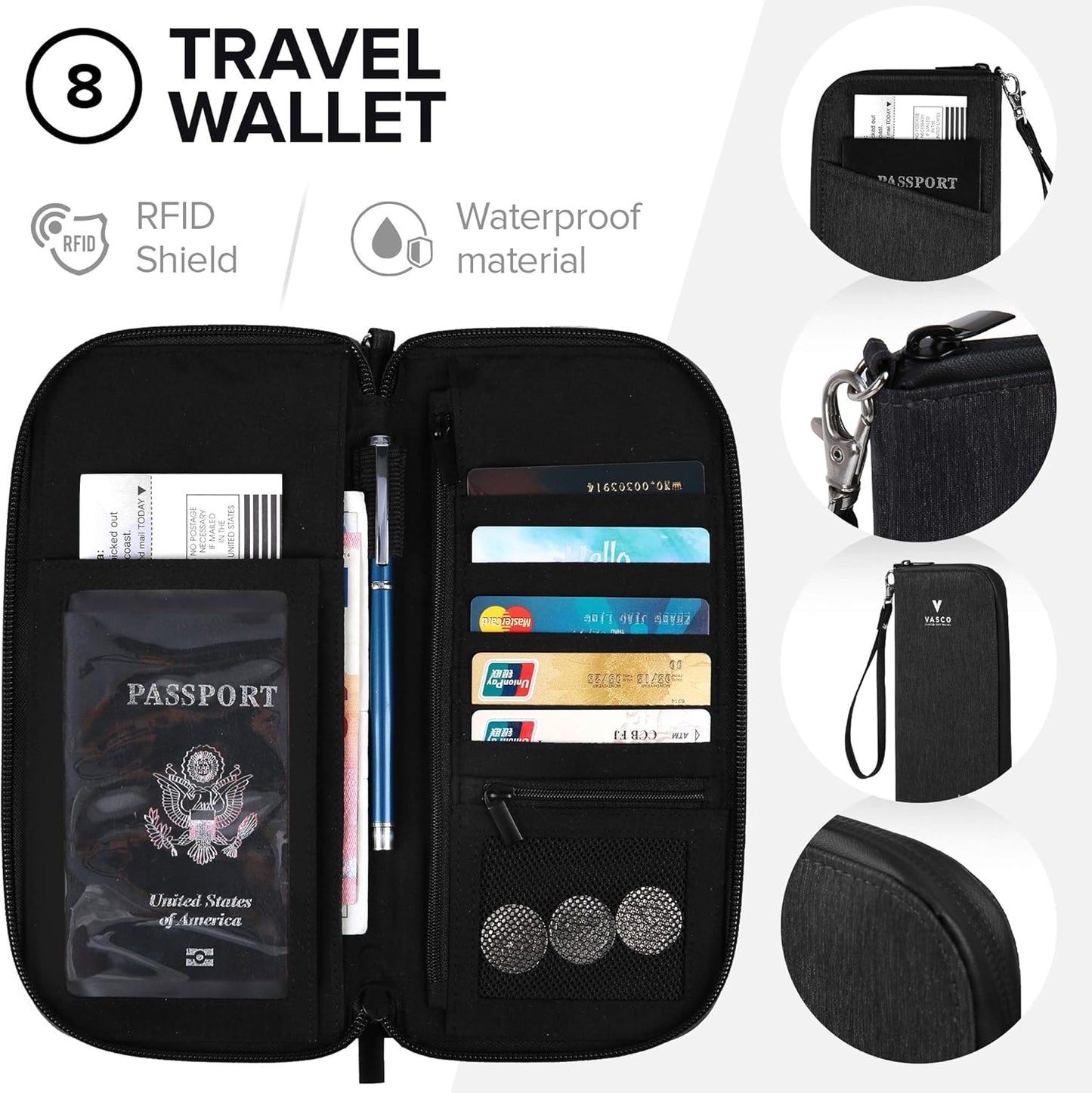 VASCO Compression Packing Cubes for Travel