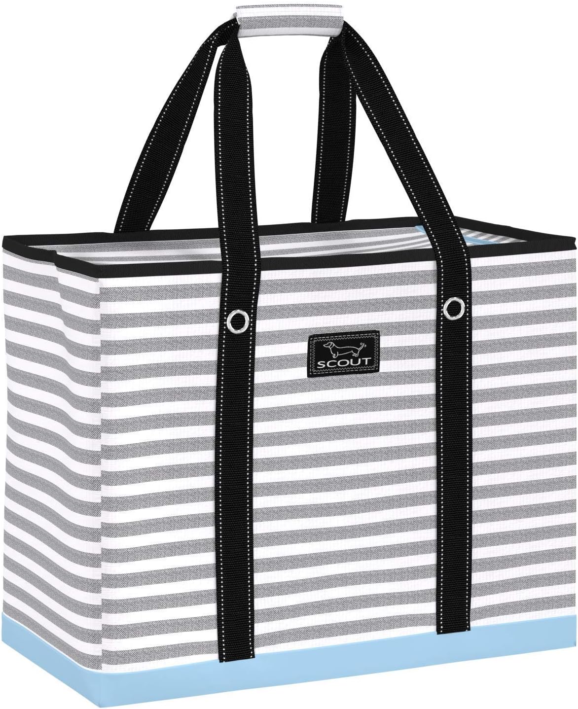 SCOUT 3 Boys Zip Tote X-Large - Durable Lightweight Bag for Beach, Pool, Family Travel, Storage - Water-Resistant, Zips Shut