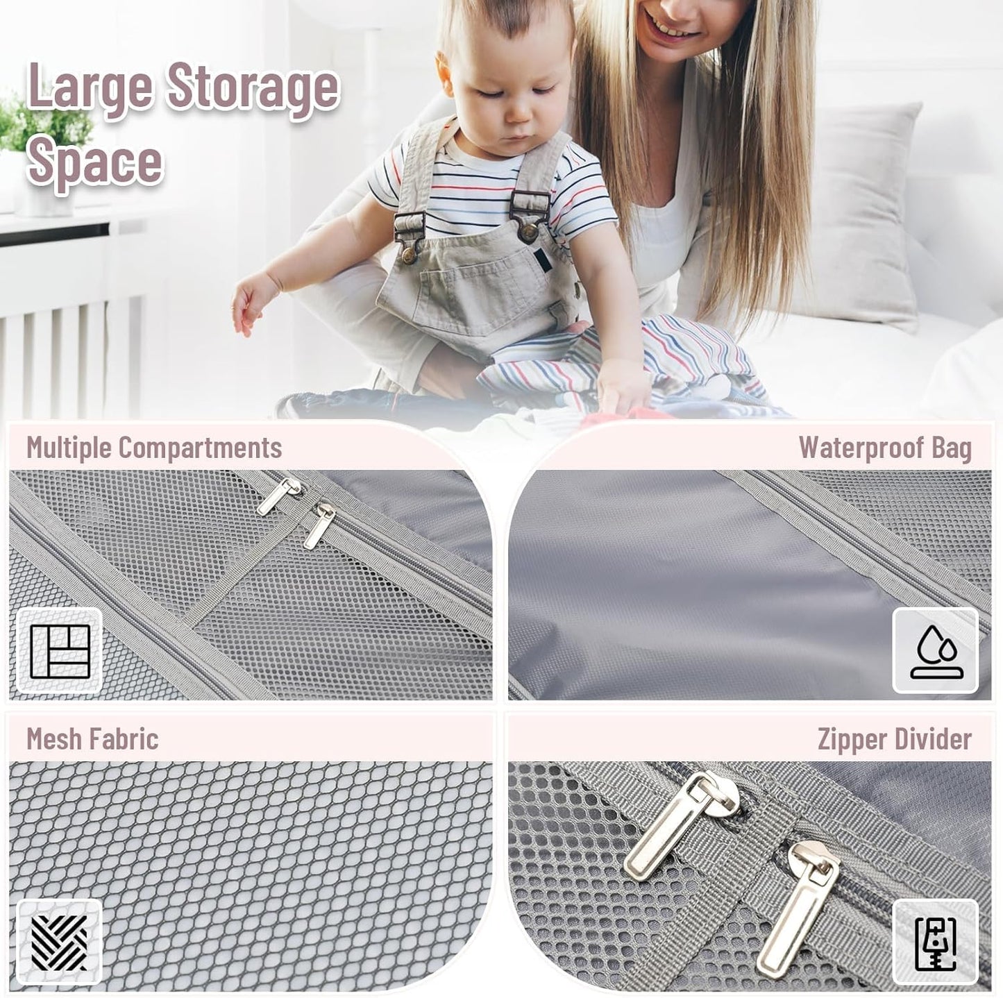 22'' Hardside Ride-On Suitcase with Seat for Kids & Adults – Travel Luggage with 360° Spinner Wheels, Lockable TSA Lock & Seat Belts, Foldable Stool for Airport Waiting