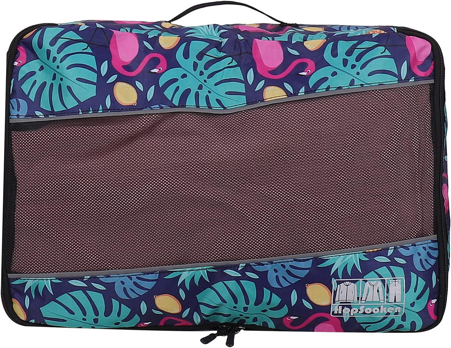 5 Set Packing Cubes for Travel Large Suitcase Luggage Organizer Bags Travel Accessories Vacation 4 Cubes 1 Laundry Pouch Bag