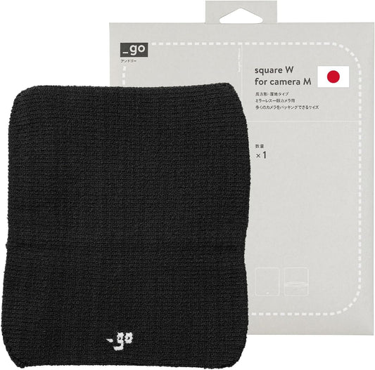 Camera Cover, Square W, Made in Japan, M size, Dark Gray
