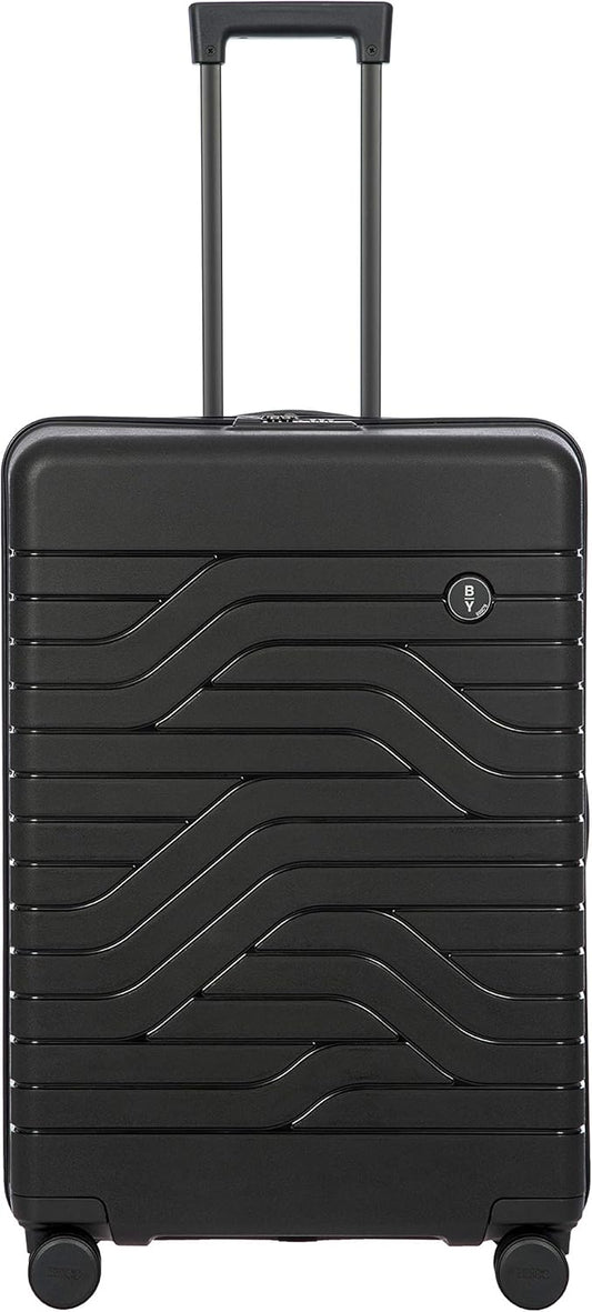 Bric's B|Y Ulisse Spinner Suitcase, Expandable Hard Shell Luggage with TSA Lock and Smooth 360° Wheels 28" – Black