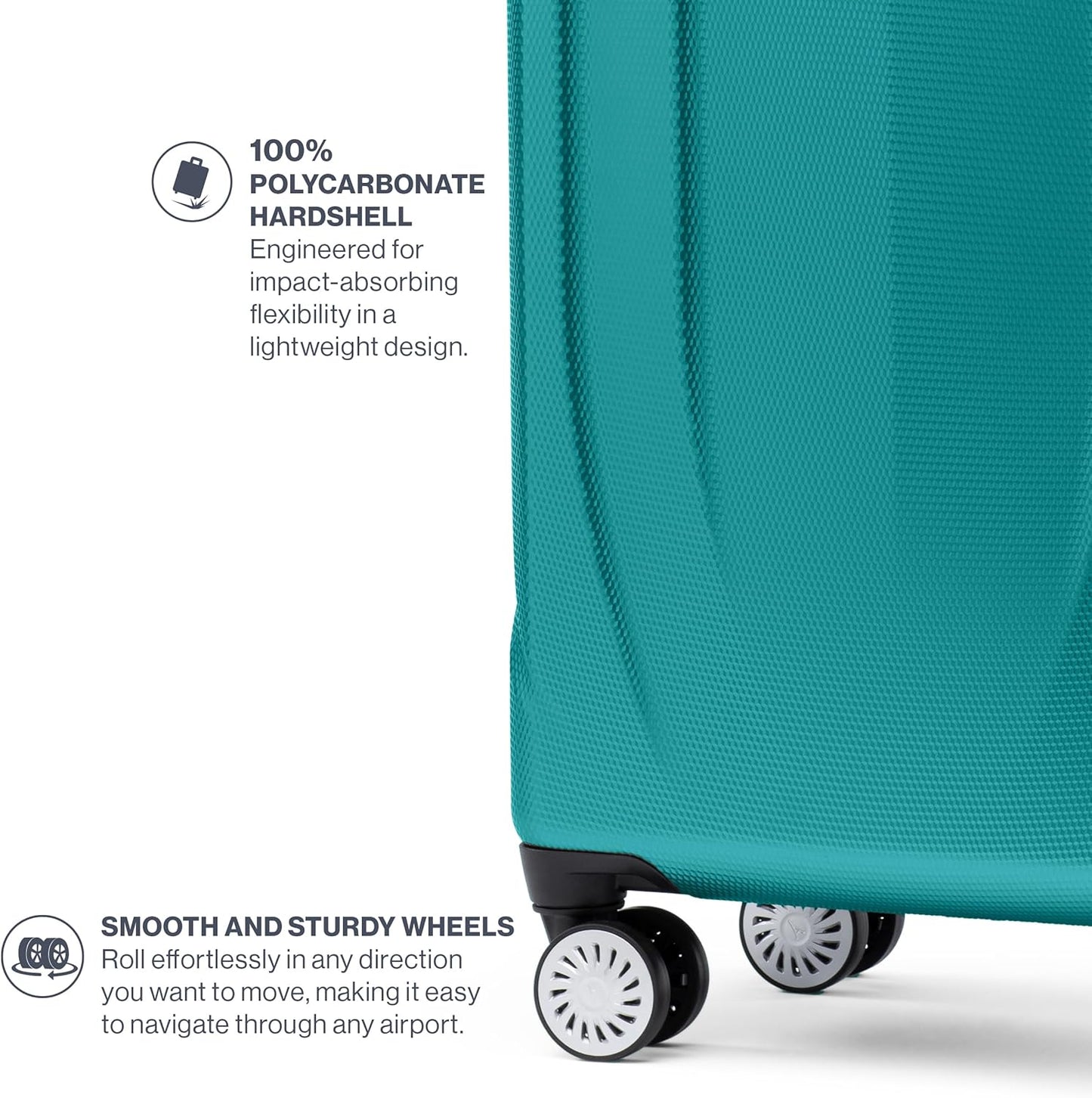 Travelpro Pathways 3 Hardside Expandable Luggage, 8 Spinner Wheels, Lightweight Hard Shell Suitcase, Carry On 21 Inch, Kayak