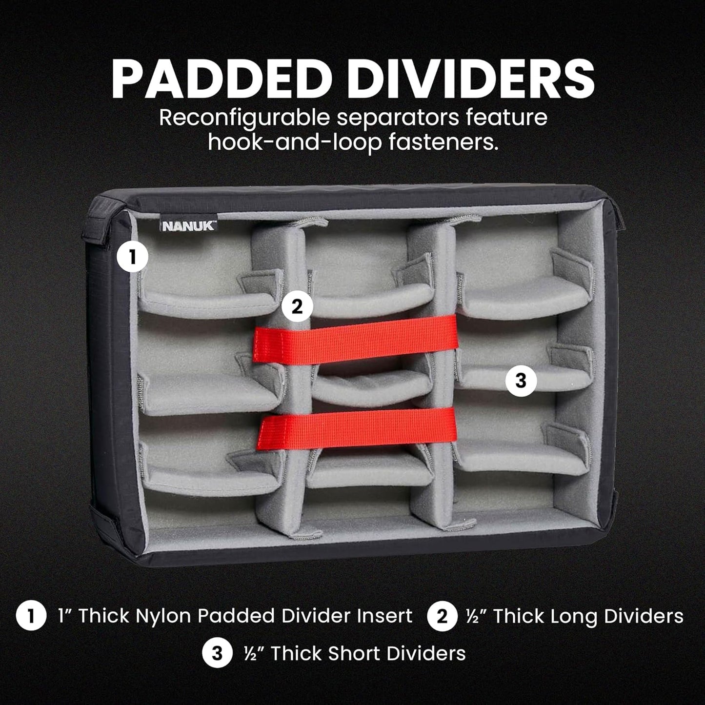 NANUK 920 Pro Photo Kit – Waterproof Travel Camera Hard Case with Padded Dividers & Lid Organizer, 16.7” x 13.4” x 6.8”, Dustproof & Impact-Resistant, Airline Carry-On Approved – Blue