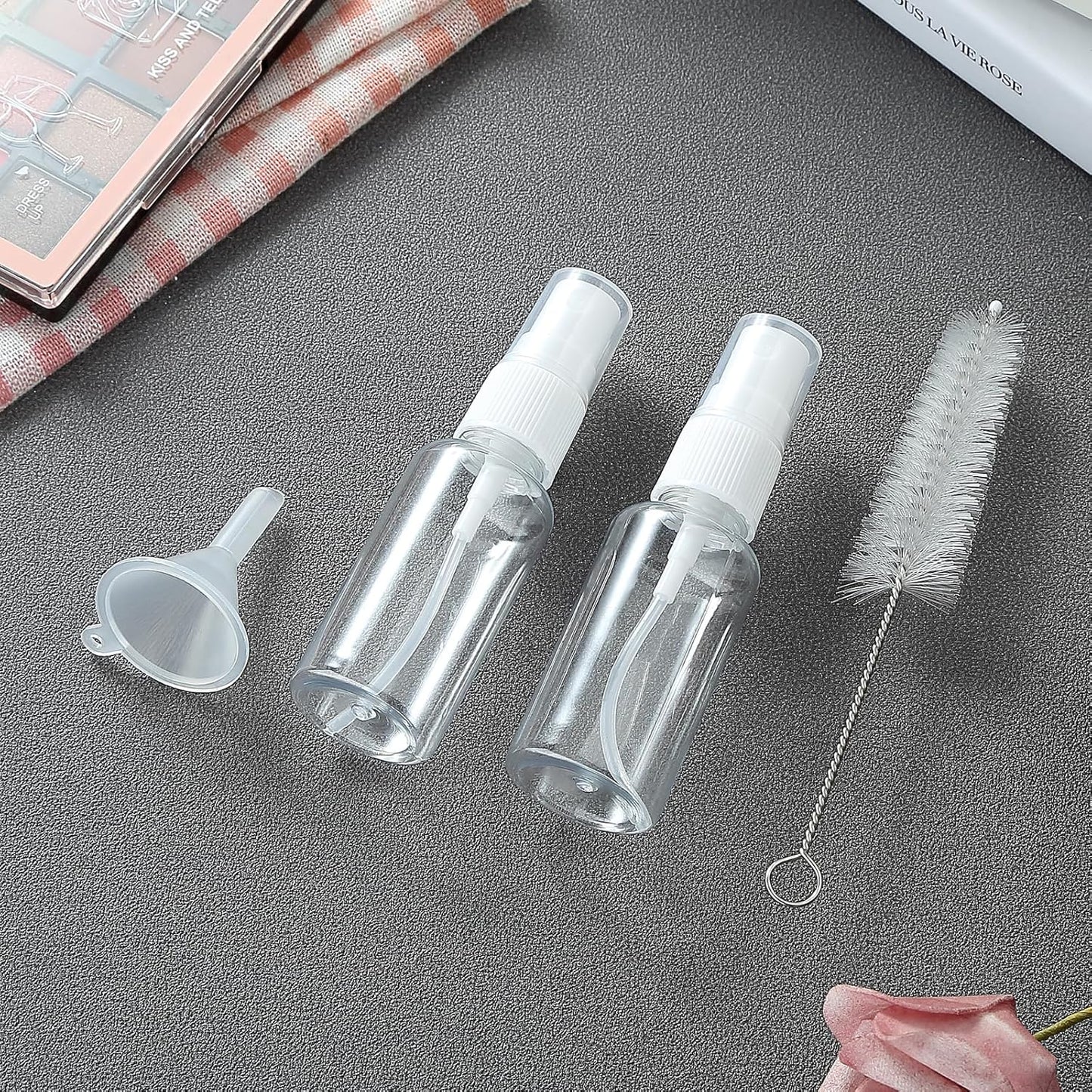 16 Pack Travel Bottles Set for Toiletries, Leakproof Travel Containers for Toiletries TSA Approved Silicone Travel Accessories Squeezable Refillable 3oz for Shampoo Conditioner Lotion