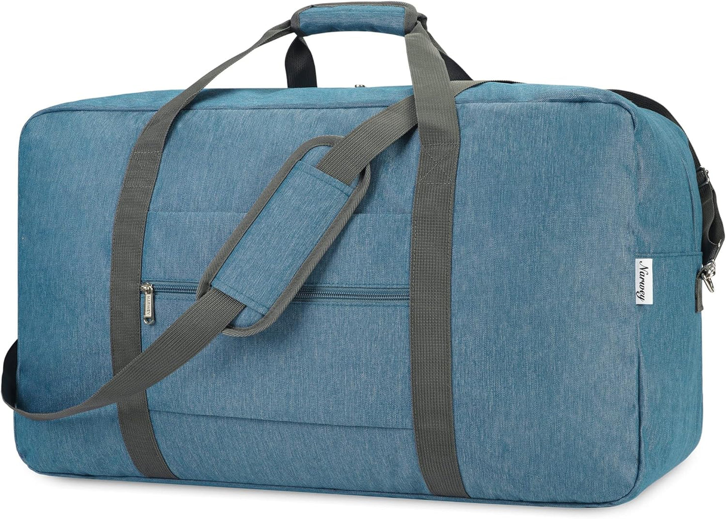 28 inch Extra Large Travel Duffel Bag Foldable Weekender Packable Lightweight Luggage Bag Overnight for Women and Men 85L (Navy Blue)