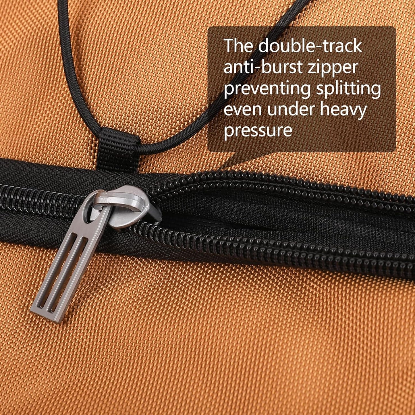 110L Expandable to 140L 32” Foldable Oxford Soft-Sided Rolling Duffle Bag with 2 Heavy-Duty Wheels,3 Large Compartments,Adjustable Shoulder Strap and Attached Organizer Pouch,Coffee