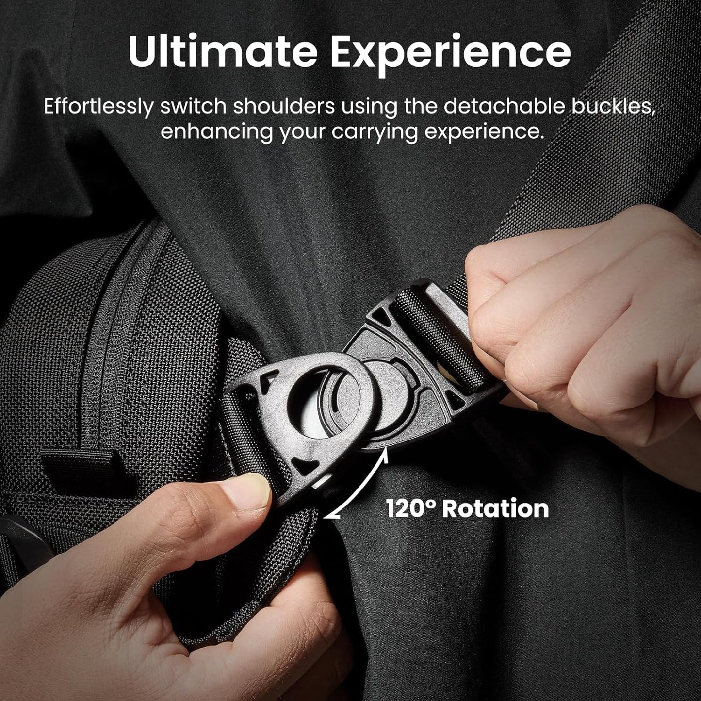 tomtoc 5.5L Sling Bag for Nintendo Switch 2, Heavy Duty Crossbody Bag for Men/Women, Water-resistant Tactical Carry Chest Daypack Travel Shoulder Pack for Steam Deck OLED, ASUS ROG Ally X, iPad mini