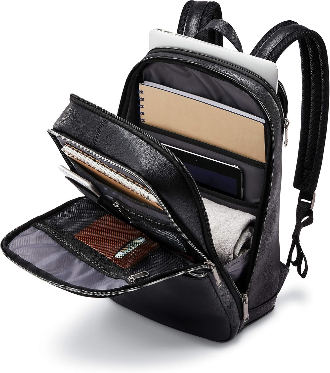 Samsonite Classic Leather Slim Backpack