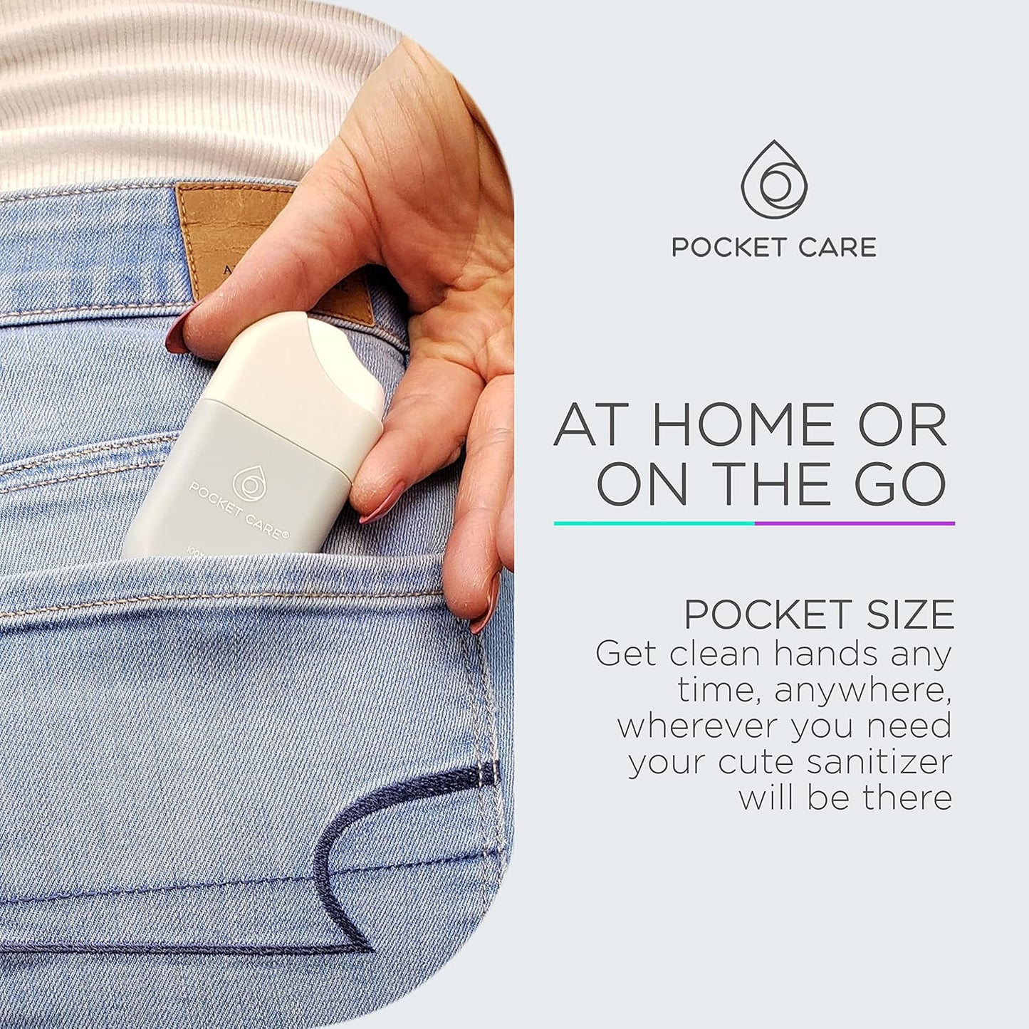 POCKET CARE | 3 Pack Sport Perfume Hand sanitizer Spray 15 ml - Spray for Hands | Organic Moisturizing Spray | Travel Size - Travel Accessories | 100% natural