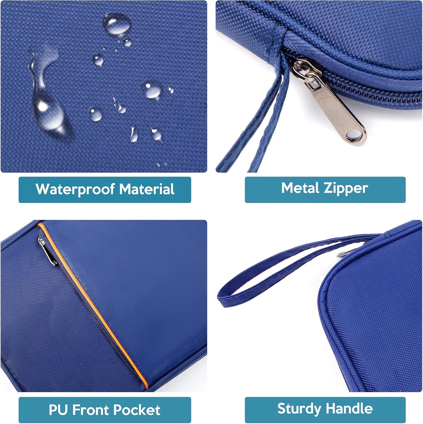 SELLYFELLY Electronics Organizer Travel Cord Organizer Case Compact Electronics Accessories Bag for Cable, Cord, Charger, Phone, Hard Drive