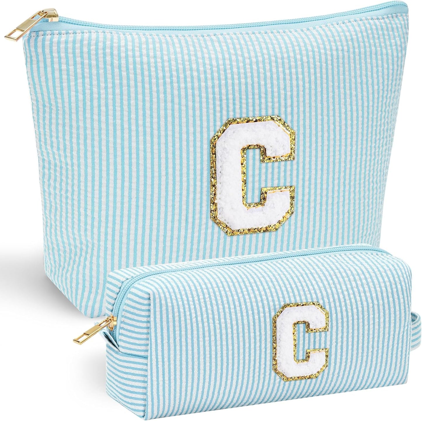 YOOLIFE Gifts for Girls, Teenage Gift Ideas | Personalized Makeup Bag for Girls, Initials, 7-16 Years Old