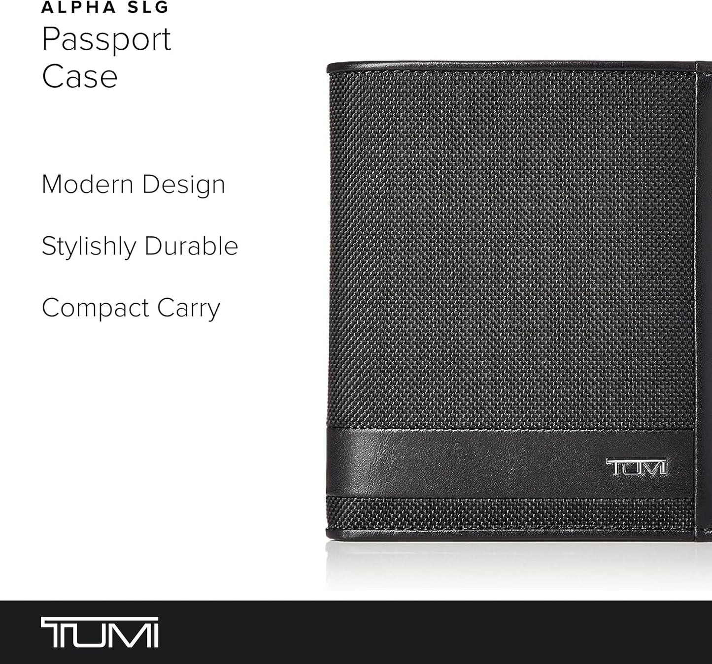 TUMI Men's Alpha Passport Case