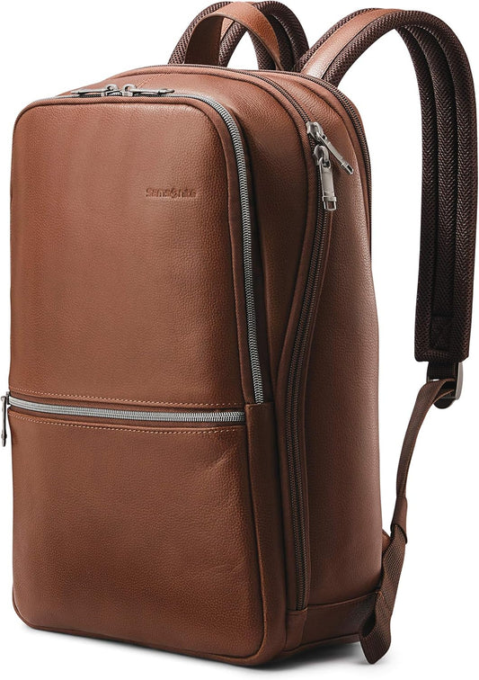 Samsonite Classic Leather Slim Backpack